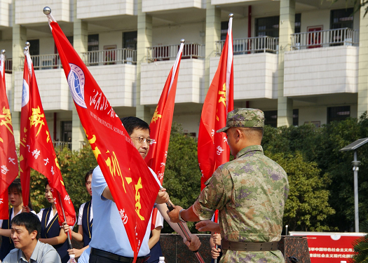 青春正當時——2024年新生軍訓開訓(圖4)